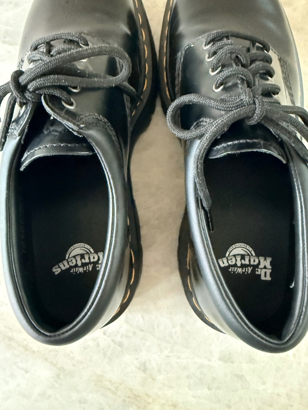 Dr Martens Doc 8053 Casual platform leather shoe - Picture 4 of 5